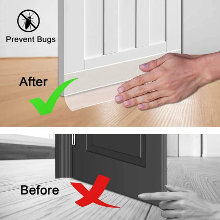 ১ পিস- Silicone seal strip for Door and window -5M